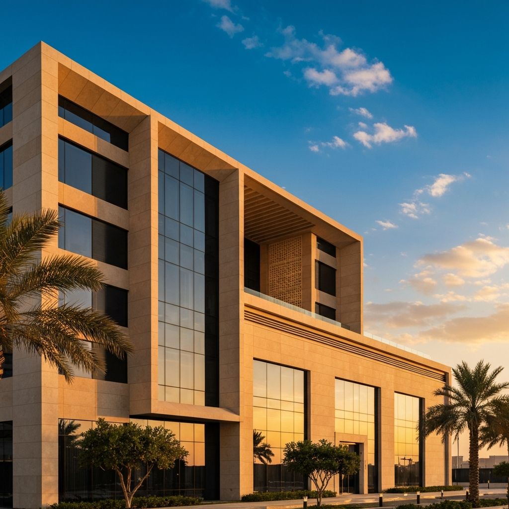 Luxury apartment building in Riyadh